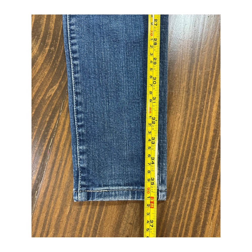 Levis 535 Super Skinny Legging Jeans Medium Wash‎ Blue Denim W28 L32 Women - Picture 9 of 10